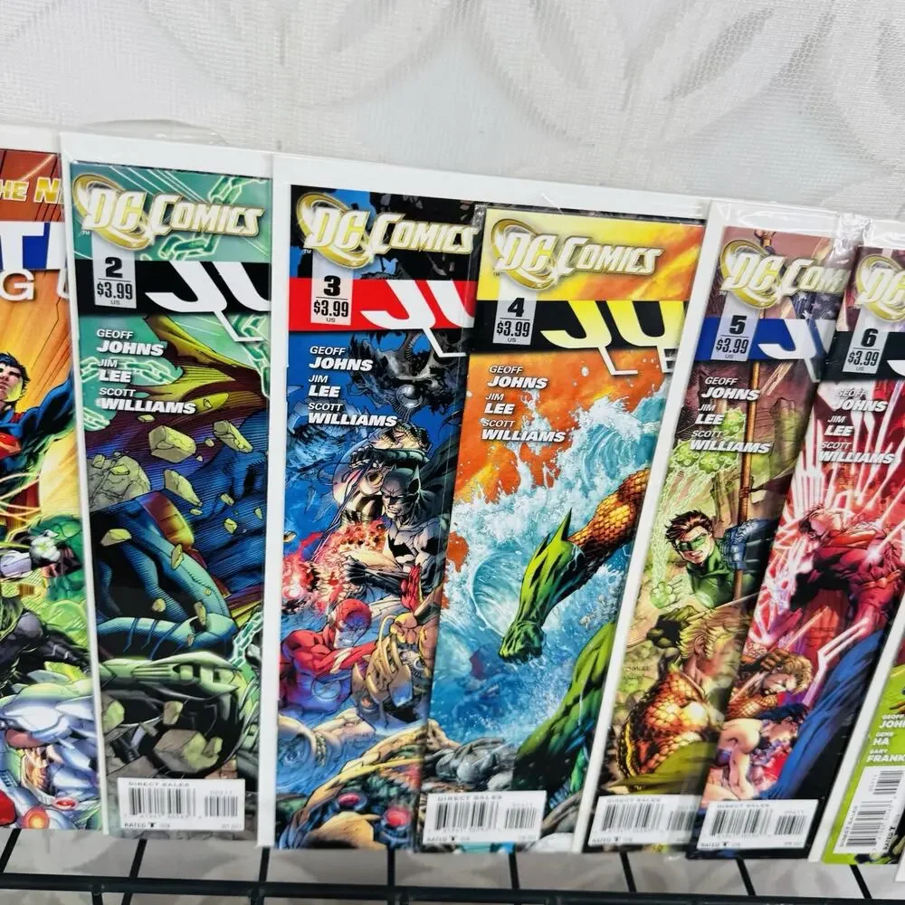 Justice League 0-17 Lot New 52 Throne Of Atlantis Jim Lee Bs‎ Darkseid